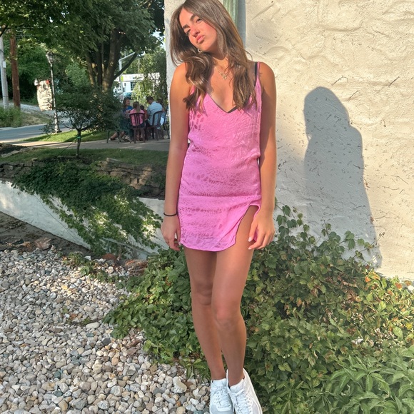 Pink cheetah Isabelle’s cabinet dress - Picture 2 of 2